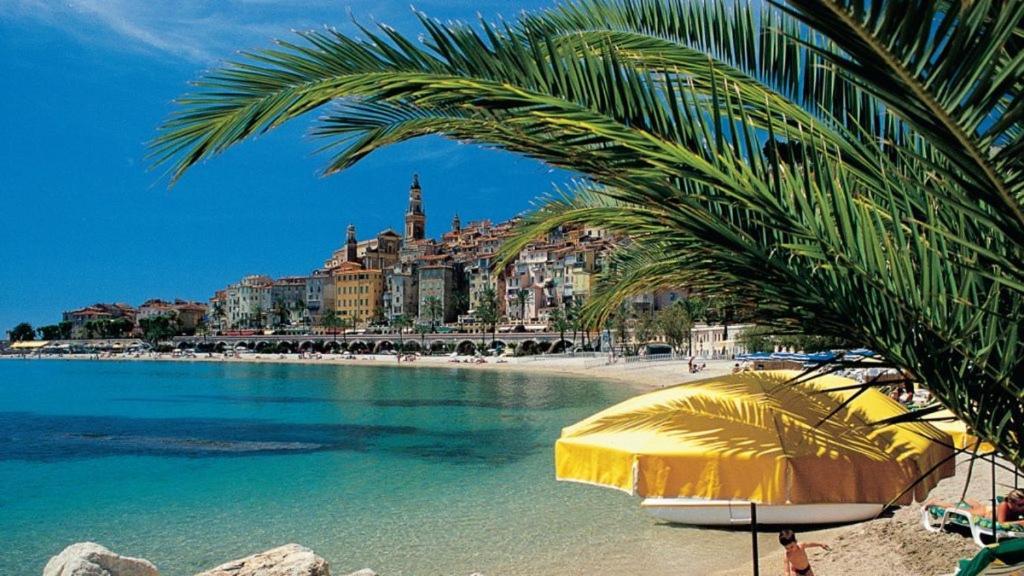 Monaco # Menton - 4 Persons - Hypercenter - Private Parking - Full Renovated - Clim - Fast Wifi - Beach And Sun Экстерьер фото
