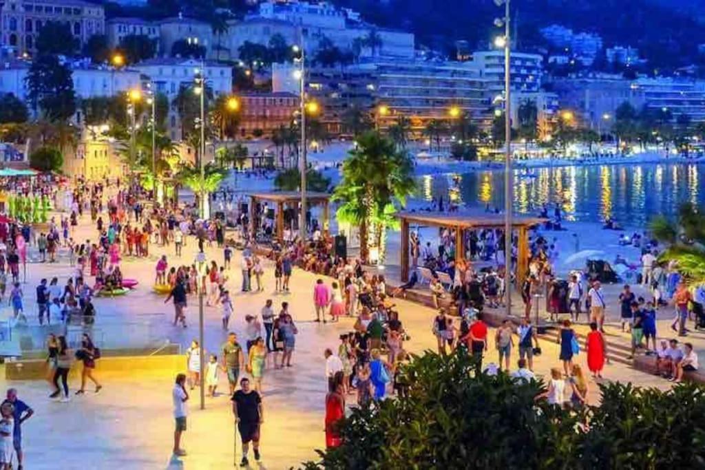 Monaco # Menton - 4 Persons - Hypercenter - Private Parking - Full Renovated - Clim - Fast Wifi - Beach And Sun Экстерьер фото