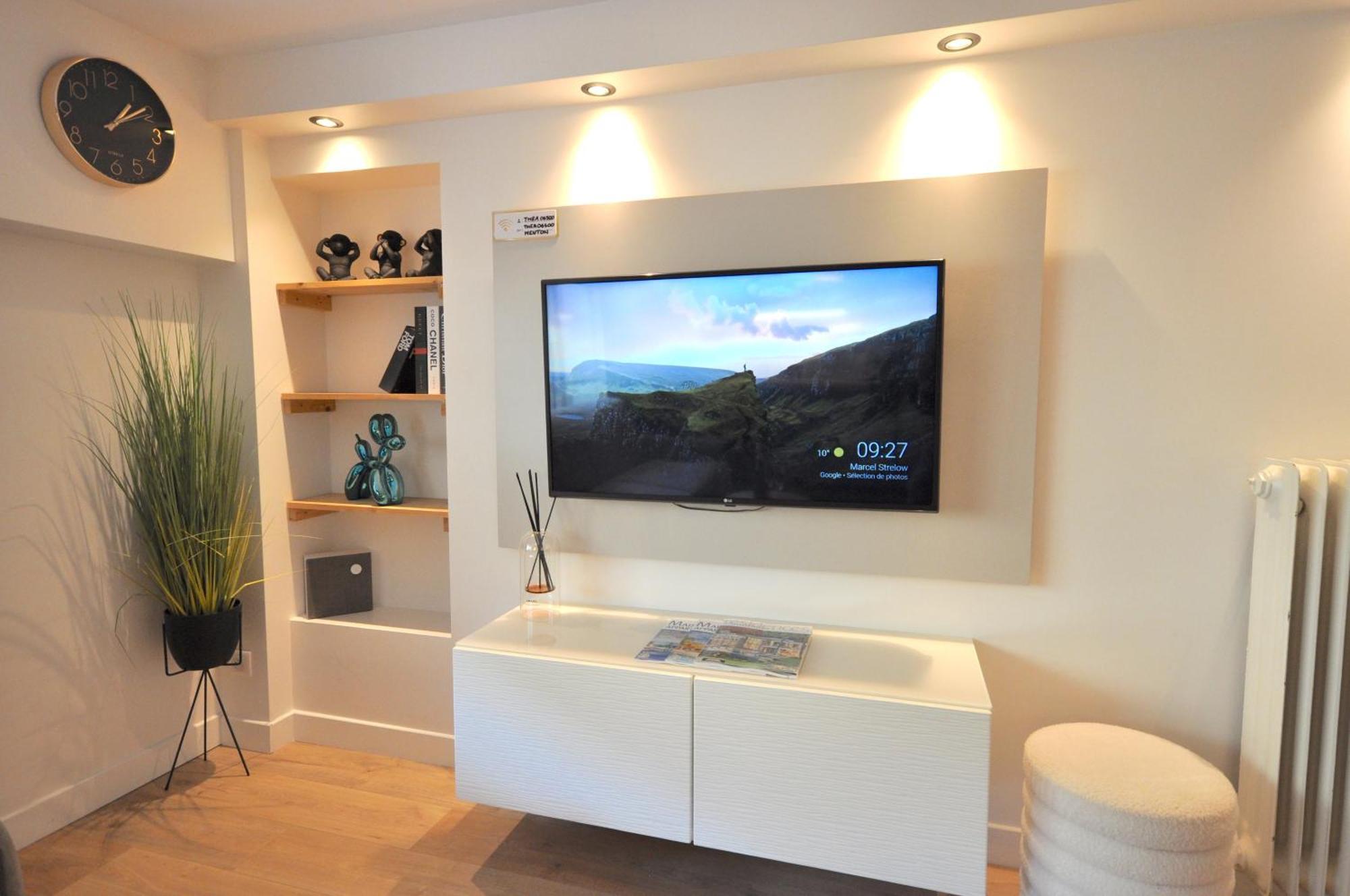 Monaco # Menton - 4 Persons - Hypercenter - Private Parking - Full Renovated - Clim - Fast Wifi - Beach And Sun Экстерьер фото